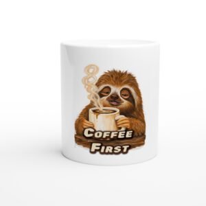 Sleepy Sloth Coffee Mug
