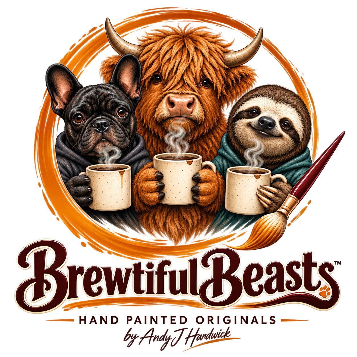 transparent logo Brewtifulbeasts brand logo